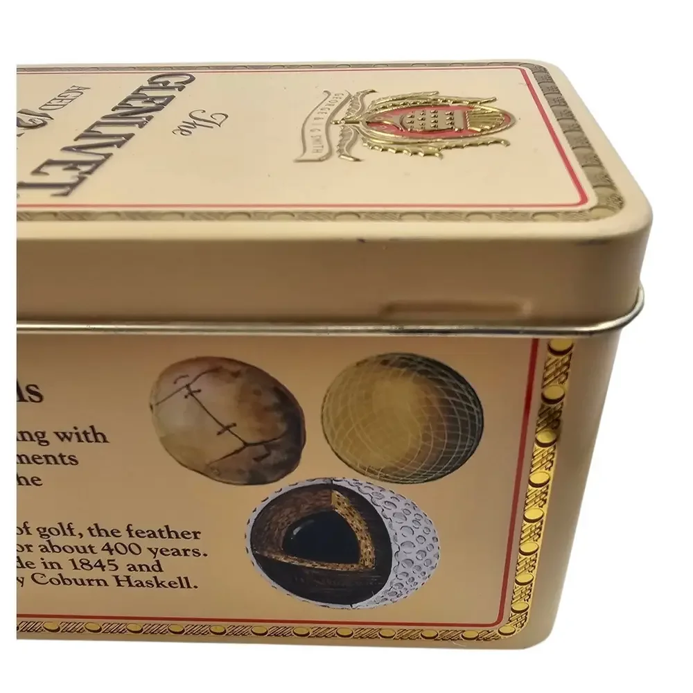 The Glenlivet 12 Year Classic Golf Courses of‎ Scotland Tin - highly collectable